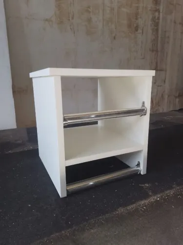 Porta tempero e papel toalha e alumínio 