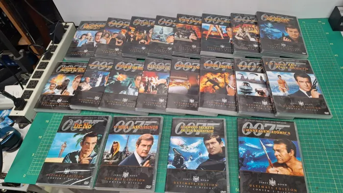 Coleção de filmes DVD 007