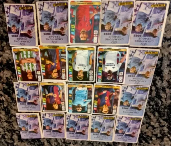 Vendo 21 card game Champions League 2025