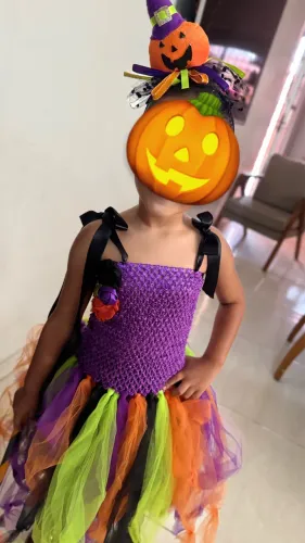 Fantasia infantil de bruxa
