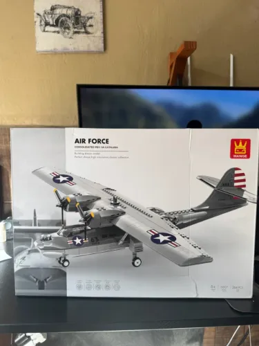 Lego Blocos de Construção Wange AIR Force Aviao