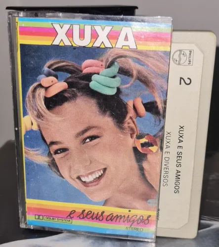Fita K7 Xuxa e seus amigos 1985