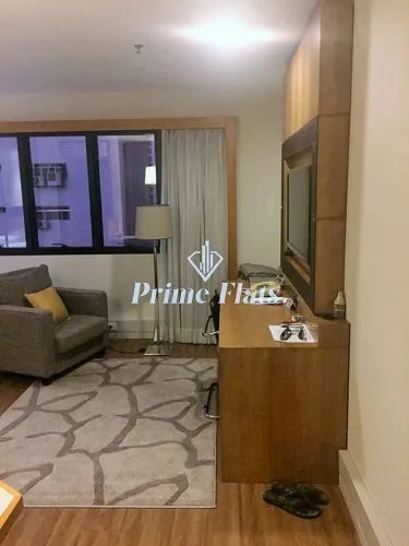 Flat Disponível para Locação no Transamérica Executive Faria Lima, com 29M², 1 Dormitório
