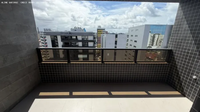 Apartamento para Locação em Maceió, Ponta Verde, 2 dormitórios, 1 suíte, 2 banheiros, 1 va
