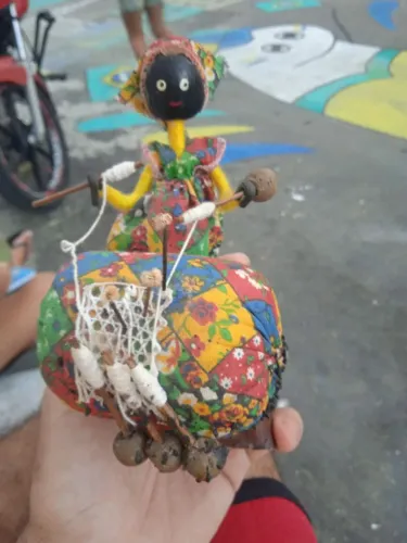 Artesanato de mulher rendeira