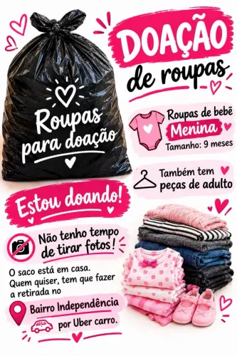 Doa-se roupa
