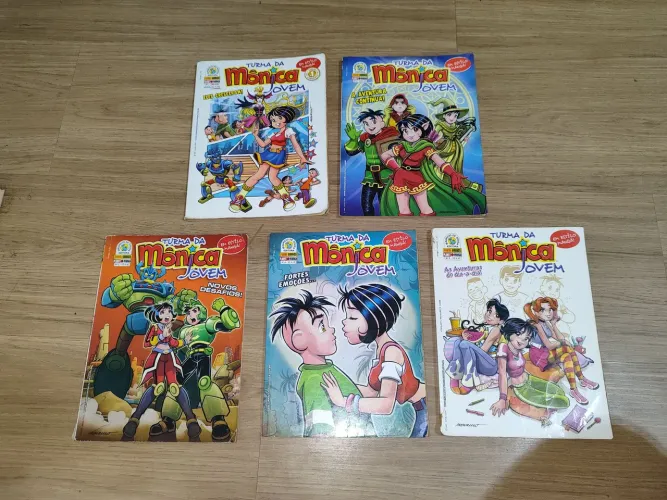 Combo Gibis Turma da Mônica (1, 2, 3, 4 e 5)