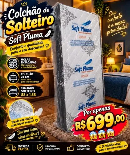 Colchão solteiro