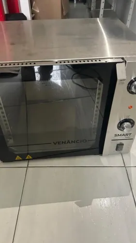 Forno elétrico profissional smart basic - acompanha bancada + 12 formas