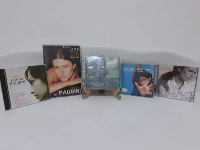 DVD & CD´s Laura Pausini coleção