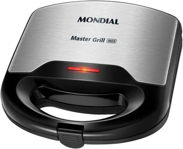 Sanduicheira Master Grill Inox Mondial