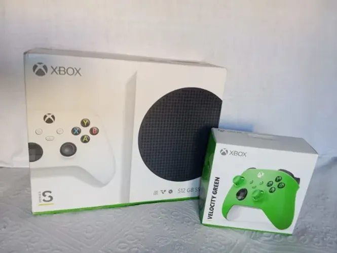 XBOX SERIES S COMPLETO + ACESSORIOS