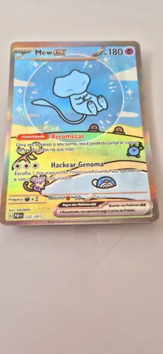 CARTA DE POKÉMON MEW EX