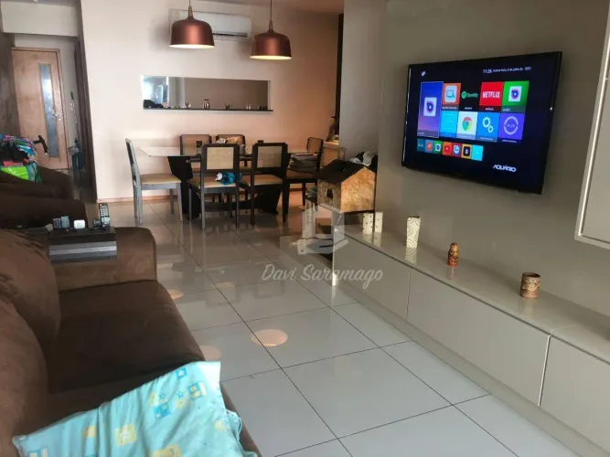 Apartamento com 4 quartos e lazer completo em Camboinhas