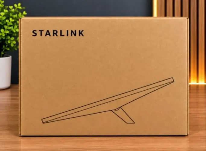 ANTENA STARLINK NOVA LACRADA COM NOTA