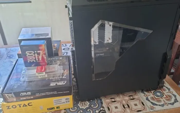 Computador completo GTX 1060 6GB, I7 6700k, DDR4 24GB RAM 2133mhz, 1TB SSD NVME NV1, 1TB