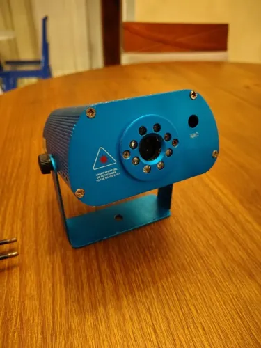Mini Projetor Laser Holográfico para Festas (Stage Lighting)