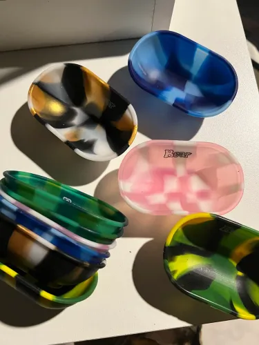 Cuia de silicone 9 peças