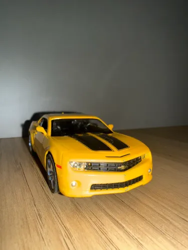 Carro Miniatura - Colecionável - Camaro Amarelo