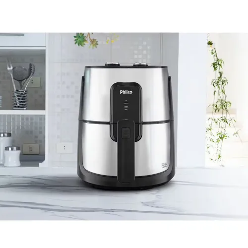 Air Fryer Philco Inox 1500W Antiaderente Redstone 4,4L PFR15PI Lacrada