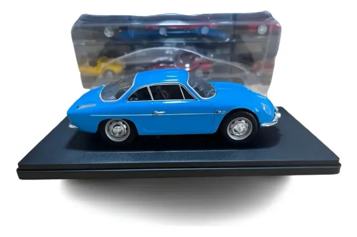 Coleção Autos Inolvidables Renault Alpine A110 (dinalpin) Azul