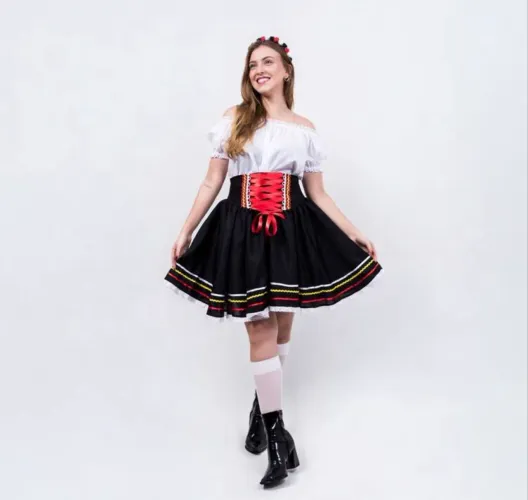 Traje Oktoberfest tamanho GG