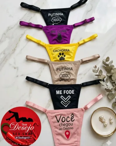 Apartir de 15$ calcinhas