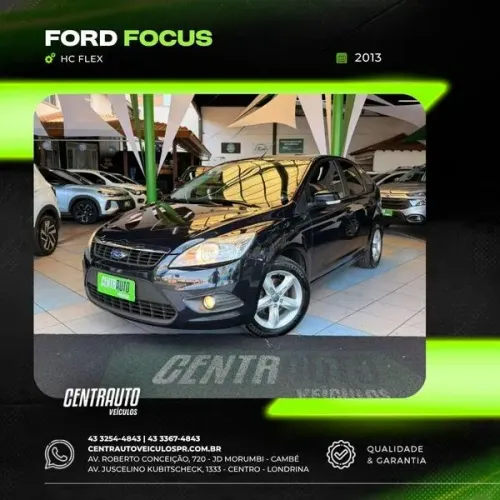 Ford Focus 1.6 S/se/se Plus Flex 8v/16v 5P 2013