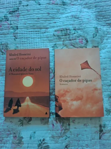 Livro Cacador se Pipas + A Cidade do Sol