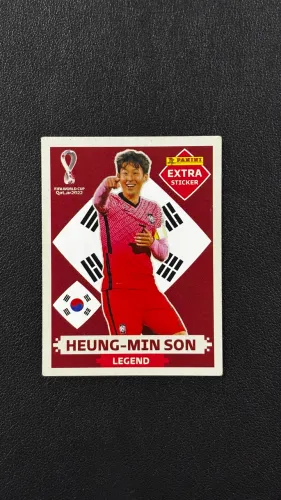 Figurinha Legend Bordo Heung-Min Son (Coreia do Sul) 2022 - Rara - Perfeito Estado
