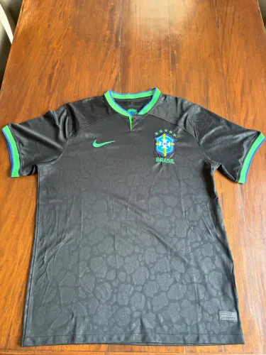 Camisa Nike Brasil Preta