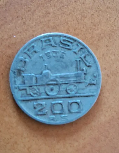 moeda brasileira de 200 Moeda 200 Réis da série "Personalidades Ilustres" - 1936