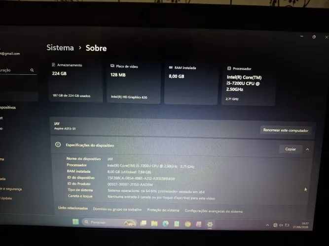 Vendo notebook