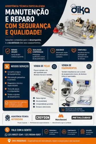 Conserto Reparo Venda de Peças e Acessórios 