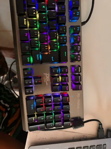 Philco Teclado Mecânico Gamer PKB92 Aluminum Outemu Brown