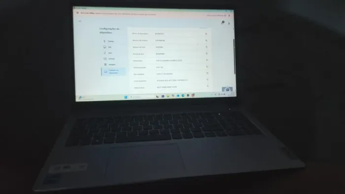 Notebook lenovo I5 8gb idealpad
