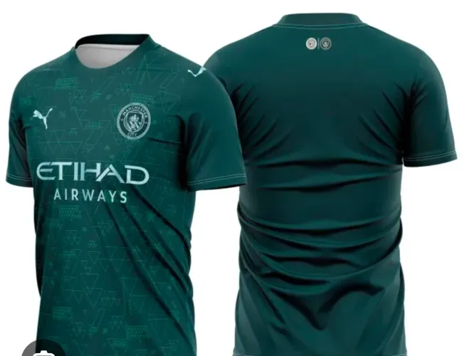 Terceiro uniforme Manchester City 