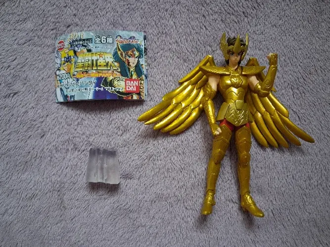 Figura gashapon Aioros de Sagitario, Saint Seiya, Cavaleiros do Zodiaco, HGIF, Japão