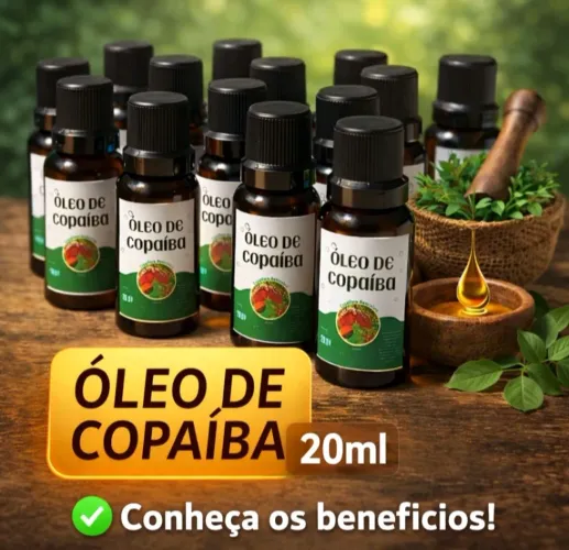 Óleo de copaiba essencial