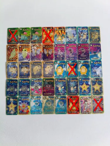 Tazos Pokémon Super Cartas Elma Chips Original - Avulso