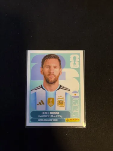 Panini Figurinha  Copa do Mundo - 2026 - Messi - ARG17