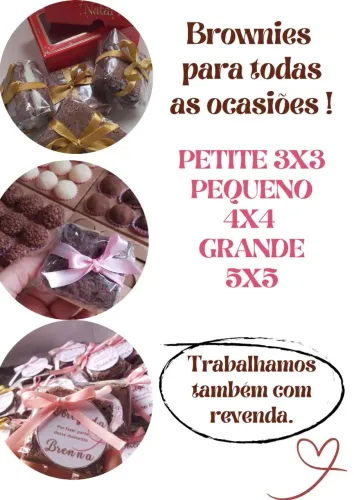 Brownies para revenda 