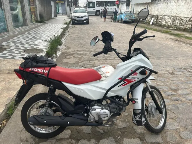 Novinha moto de mulher 