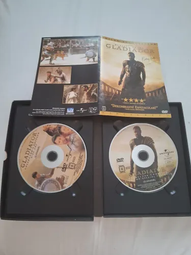 Dvd gladiador edição autografada 