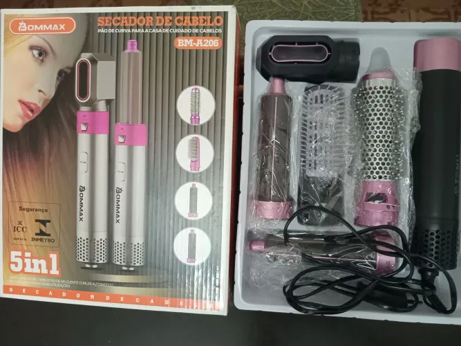 Secador de cabelo 5 em 1