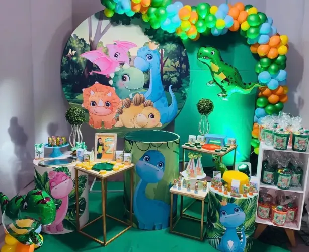 Capa do Painel e Capa dos Cilindros (DINOSSAUROS KIDS)