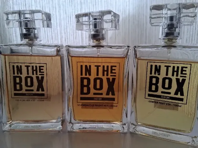 Perfumes in the box