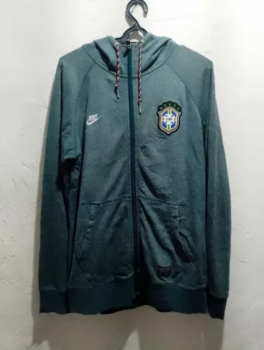 Jaqueta G Nike Sportswear Tech Fleece Brasil Authentic Masculina