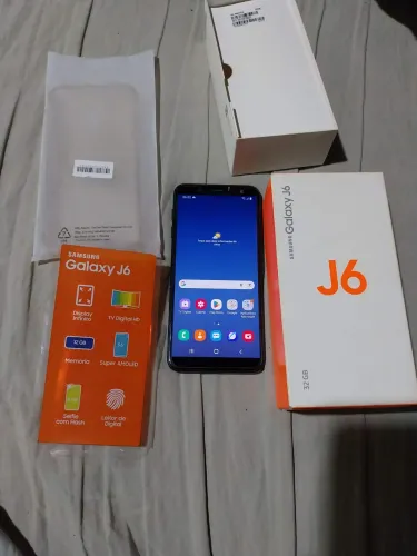 Samsung J6 32gb na caixa