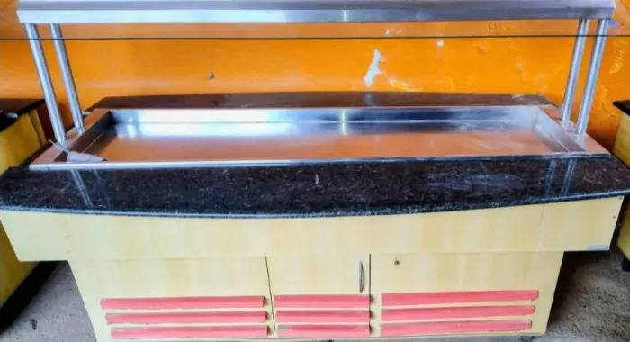Balcões Buffet quente e frio para restaurante e afins.
